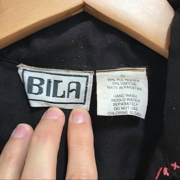 Vintage Boho Embroidered Blouse Sm/Med) - Picture 6 of 7